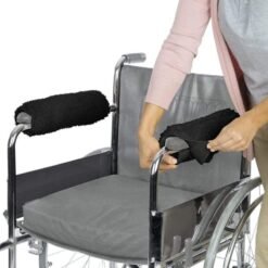 Descansabrazos para Silla de Ruedas Piel de Borrego